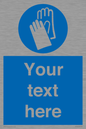 MP3023: Custom Glove Sign