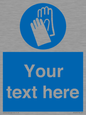 MP3023: Custom Glove Sign