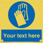 MP3023: Custom Glove Sign
