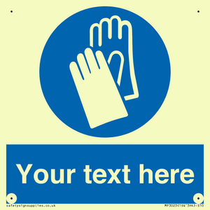 MP3023: Custom Glove Sign