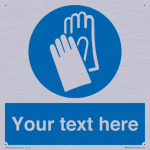 MP3023: Custom Glove Sign