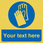 MP3023: Custom Glove Sign