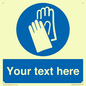 MP3023: Custom Glove Sign