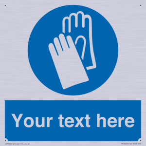 MP3023: Custom Glove Sign