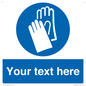 MP3023: Custom Glove Sign