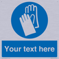 MP3023: Custom Glove Sign