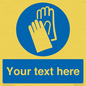 MP3023: Custom Glove Sign