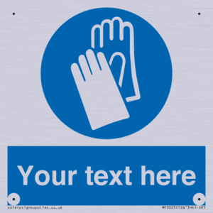 MP3023: Custom Glove Sign