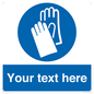 MP3023: Custom Glove Sign