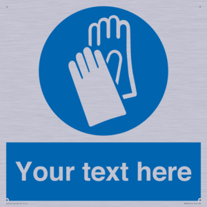 MP3023: Custom Glove Sign