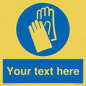 MP3023: Custom Glove Sign