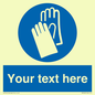 MP3023: Custom Glove Sign