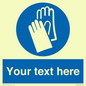 MP3023: Custom Glove Sign