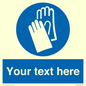MP3023: Custom Glove Sign