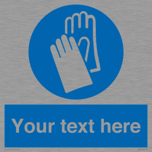 MP3023: Custom Glove Sign