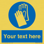 MP3023: Custom Glove Sign