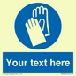 MP3023: Custom Glove Sign