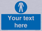 MP3024: Custom Protective Clothing Sign