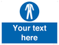MP3024: Custom Protective Clothing Sign