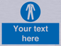 MP3024: Custom Protective Clothing Sign