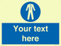 MP3024: Custom Protective Clothing Sign