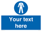 MP3024: Custom Protective Clothing Sign