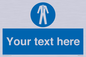 MP3024: Custom Protective Clothing Sign
