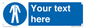MP3024: Custom Protective Clothing Sign