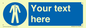 MP3024: Custom Protective Clothing Sign