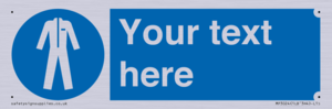 MP3024: Custom Protective Clothing Sign