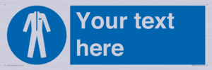 MP3024: Custom Protective Clothing Sign