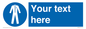MP3024: Custom Protective Clothing Sign