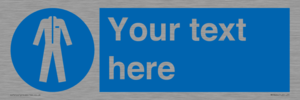 MP3024: Custom Protective Clothing Sign