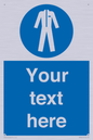 MP3024: Custom Protective Clothing Sign