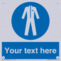 MP3024: Custom Protective Clothing Sign