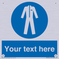 MP3024: Custom Protective Clothing Sign