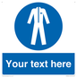 MP3024: Custom Protective Clothing Sign