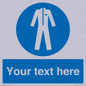 MP3024: Custom Protective Clothing Sign
