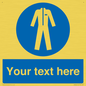 MP3024: Custom Protective Clothing Sign
