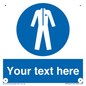 MP3024: Custom Protective Clothing Sign