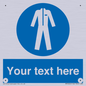 MP3024: Custom Protective Clothing Sign