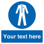 MP3024: Custom Protective Clothing Sign