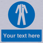 MP3024: Custom Protective Clothing Sign