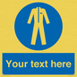 MP3024: Custom Protective Clothing Sign