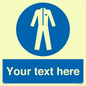 MP3024: Custom Protective Clothing Sign