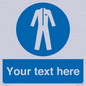 MP3024: Custom Protective Clothing Sign
