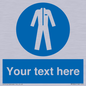 MP3024: Custom Protective Clothing Sign