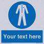 MP3024: Custom Protective Clothing Sign