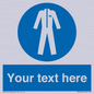 MP3024: Custom Protective Clothing Sign