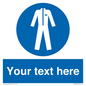 MP3024: Custom Protective Clothing Sign
